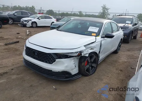 2024 Honda Accord Hybrid Sport из США, поврежденный, VIN 1HGCY2F51RA085377